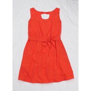 GAP Lava Orange Voyage Synch Dress in XL